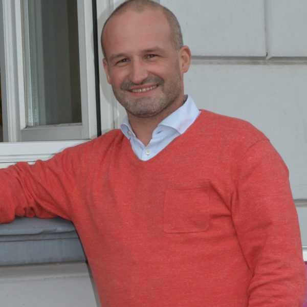 Kai Koeser, OV Vorsitzender vor SPD Lokal, 2019, SPD Stade