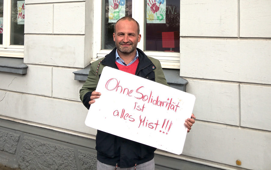 Kai Koeser: "Ohne Solidarität ist alles Mist"!