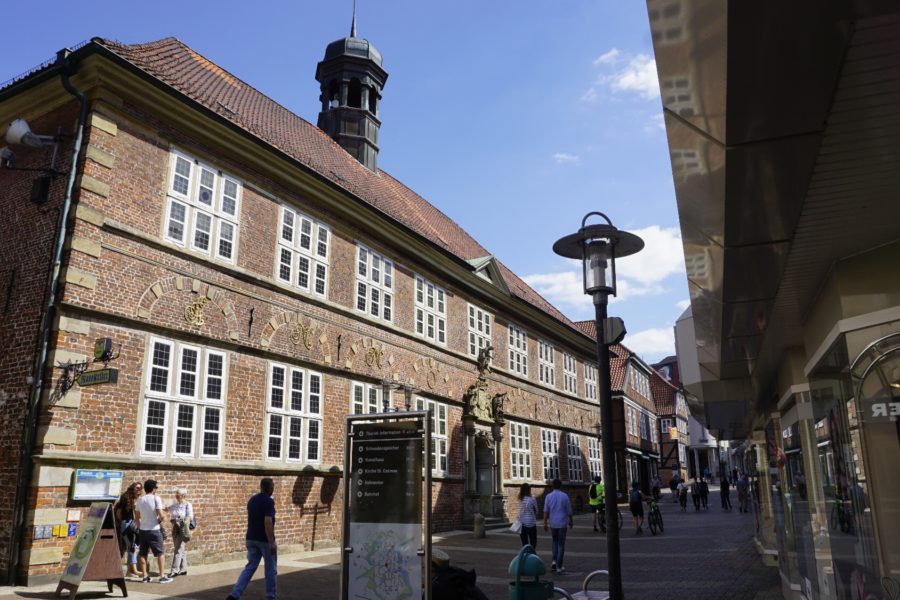 Historisches Rathaus Stade, Eingang Hökerstraße Stade