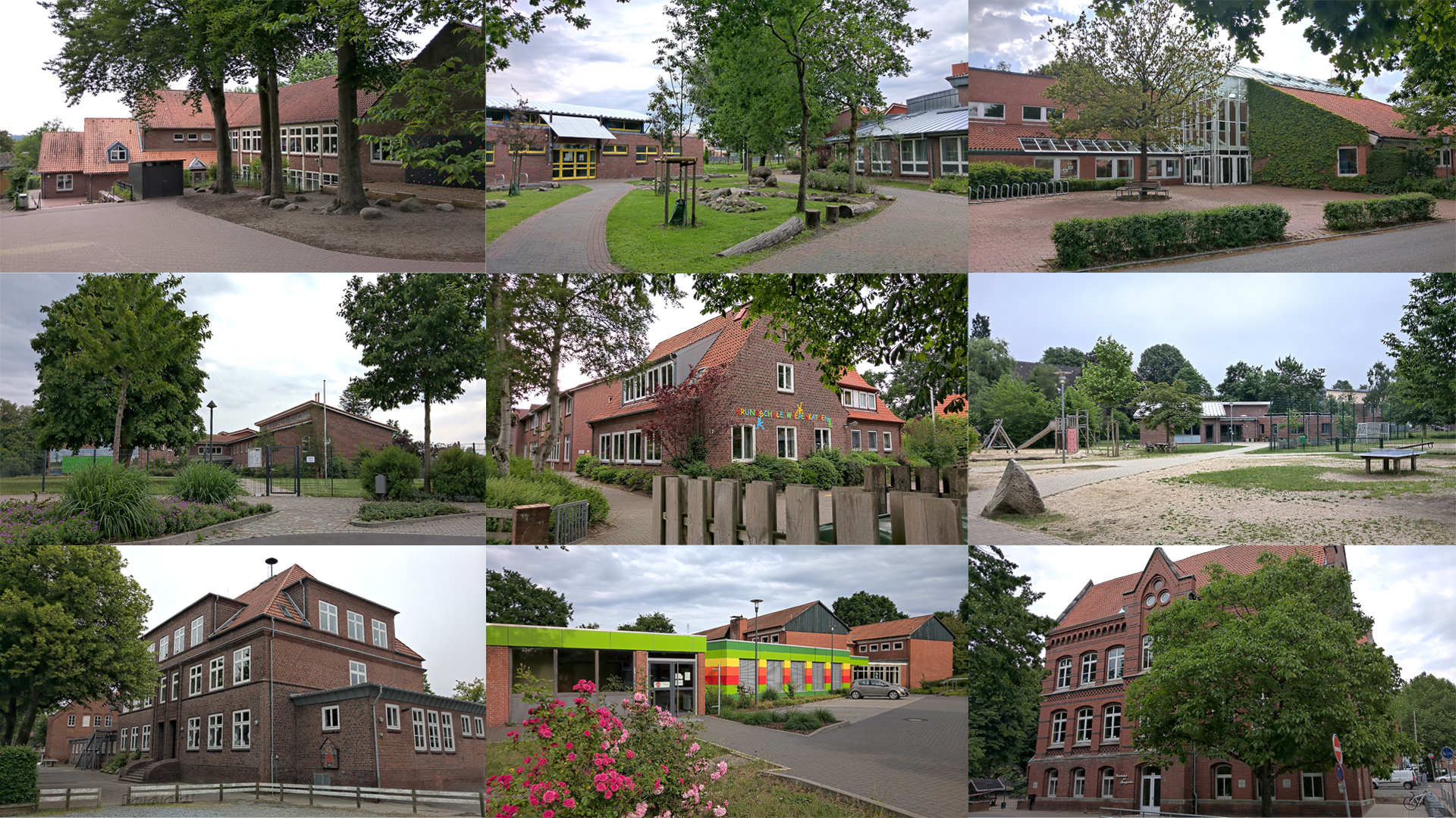 Grundschulen in Stade: Pestalozzi Grundschule, Montessori Grundschule, Grundschule Hagen, Grundschule am Fleth, Grundschule Wiepenkathen, Grundschule Ottenbeck, Grundschule Campe, Grundschule Bockhorster Weg, Grundschule am Burggraben