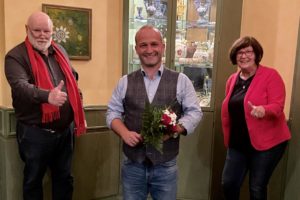 Kai Koeser mit Petra Tiemann und Klaus Manal