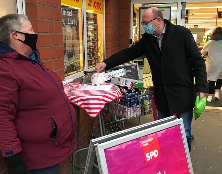 Aktion für die Stader Tafel