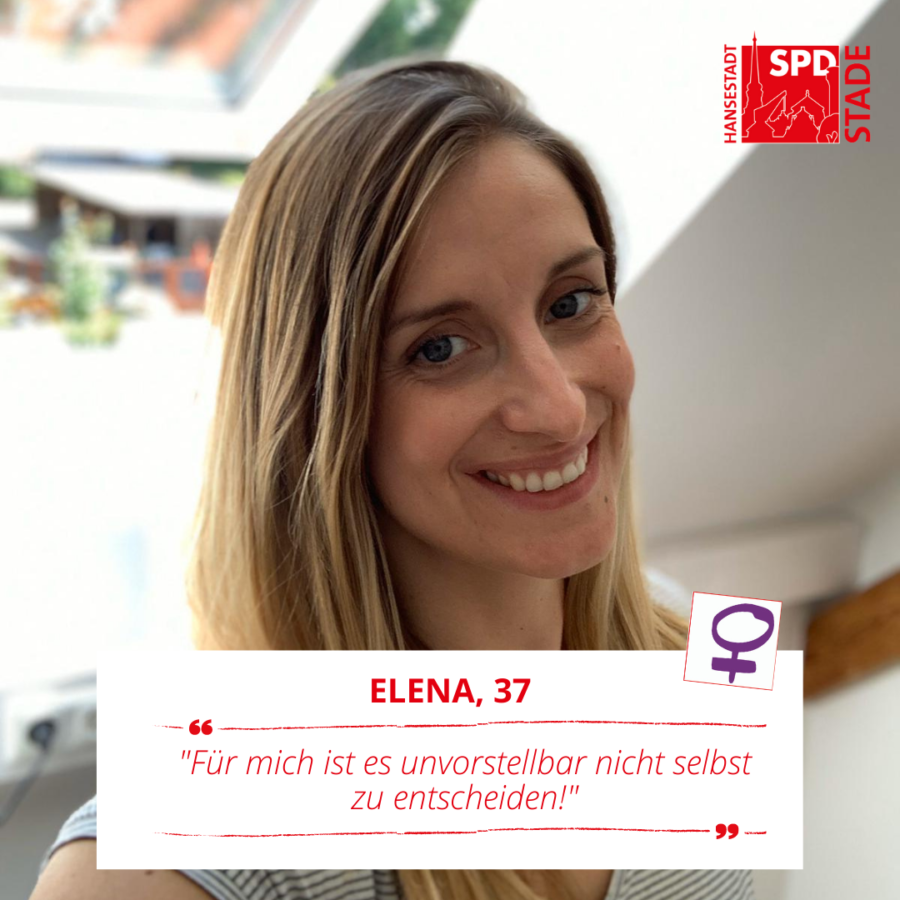 Elena Brückner mit ihrem Fazit zum Digital After Work am Weltfrauentag: "Für mich ist es unvorstellbar nicht selbst zu entscheiden!"