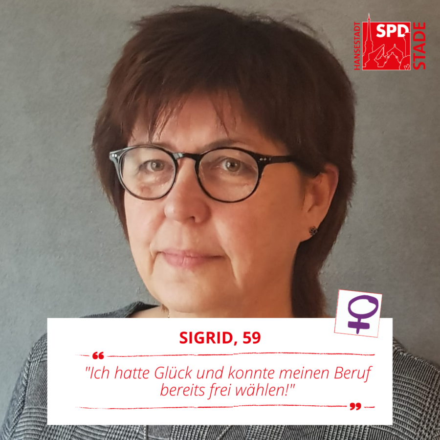 Sigrid Koppelmann mit ihrem Fazit zum Digital After Work am Weltfrauentag: "Ich hatte Glück und konnte meinen Beruf bereits frei wählen!"