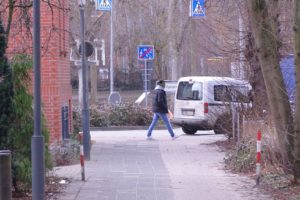 Stade zu Fuß entdecken - Schilderwald und Fußweg, März 2021