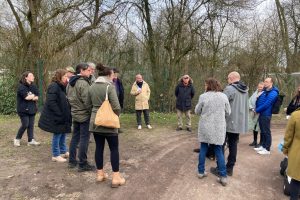 Austausch mit Bürgerinnen und Bürgern in Campe