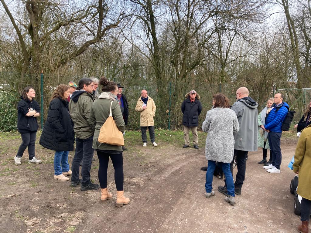 Austausch mit Bürgerinnen und Bürgern in Campe