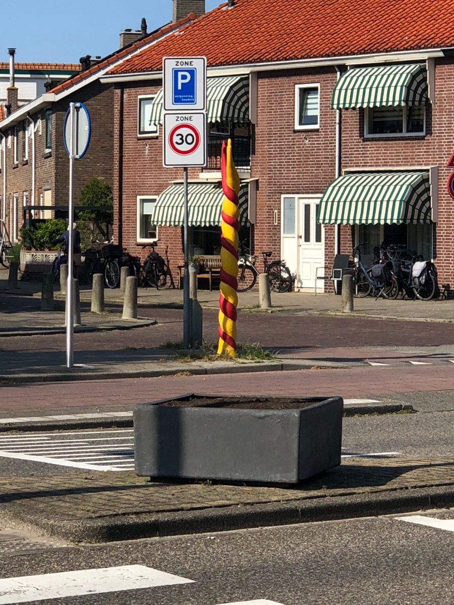 Schoolzone in den Niederlanden